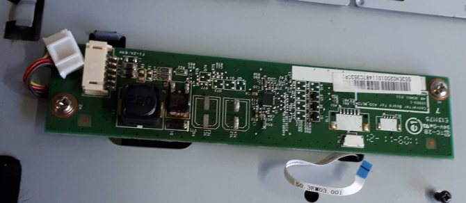 драйвер светодиодной подсветки ремонт
